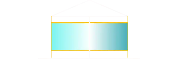Parasol side panel 1